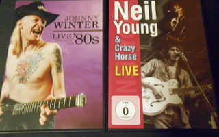 NEIL  YOUNG CrazyHorseLIVE+Johnny WINTER Live
