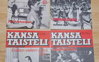 Kansa Taisteli lehdet 1981 - 11 lehteä