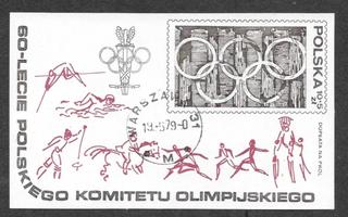 Puola - Olympiakomitea 60v. (Mic. 2628; BL74) O