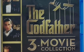 THE GODFATHER 3-MOVIE COLLECTION BLU-RAY (3 DISCS)