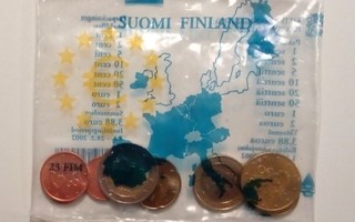 Euro kolikkopussi Suomi - Finland