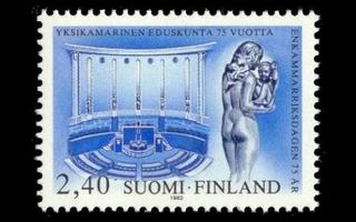 900 ** Yksikamarinen eduskunta (1982)