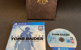 Rise of The Tomb Raider 20 Year Celebration + Artbook PS4