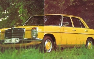 1974 Mercedes-Benz 280 / 280E esite -KUIN UUSI  - 36 siv
