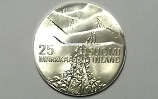 Suomi  25 mk  Ag 1978  Hiihdon  MM - kisat Lahdessa