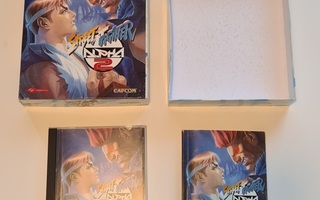 Street Fighter Alpha 2 PC Big box Capcom peli