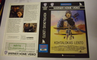 Vhs kansipaperi Fix - KOHTALOKAS LENTO (Sis.postikulut)