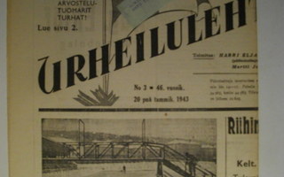 Suomen Urheilulehti Nro 3/1943 (29.2)