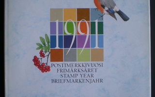 Postimerkkivuosi 1991 - merkit poistettu
