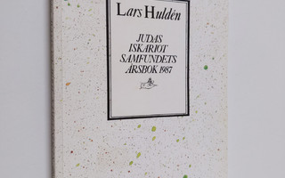 Lars Hulden : Judas Iskariot samfundets årsbok 1987