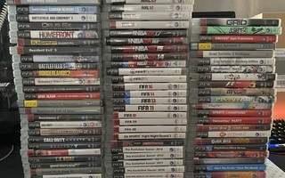 Playstation 3 Pelejä paljon