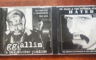 GG ALLIN Hated ja Brutality CDt