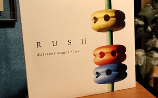 Rush: Different Stages -live 3CD