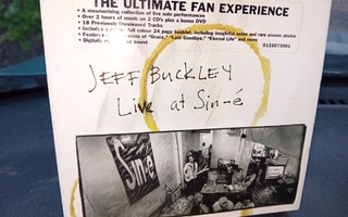 2CD + DVD  : Jeff Buckley Live at Sin-e ( SIS POSTIKULU )