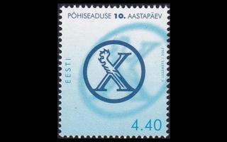 Eesti 438 ** Uusi perustuslaki 10v (2002)