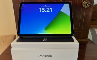 iPad Mini 6 (2021) 64GB WiFi + 5G (Tähtiharmaa)