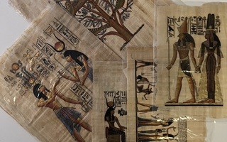 Koristekuvia - egyptiläisiä papyryksiä