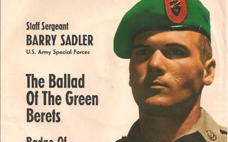 BARRY SADLER: The Ballad Of The Green Berets / Badge Of   7"