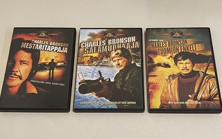 Charles Bronson -kokoelma (suomijulkaisu-DVD:t)