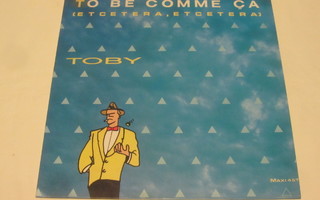 Toby: To Be Comme  ca     12" single   1988    Synthpop