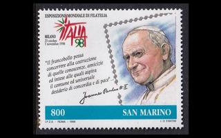 San Marino 1802 ** Postimerkkinäyttely ITALIA (1998)