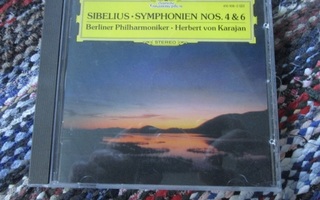 Sibelius: Sinfoniat 4 & 6. BPO/Karajan. DG CD