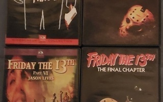 Friday the 13th DVD elokuvat 5-10e