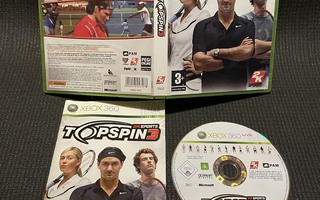 Top Spin 3 XBOX 360 CiB