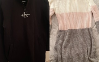 Calvin Klein college mekko ja neulemekko koko S