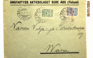 1916 Turku Ångfartygs Ab Bore Åbo Finland sens kuori