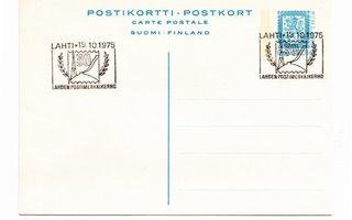 Lahti: Postimerkkikerho ( erikoisleima 19.10.1975)