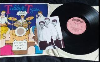 TEDDY & THE TIGERS boppin` LP+Valokuva -1978- poko