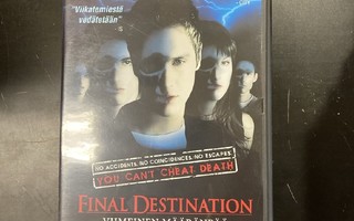 Final Destination - viimeinen määränpää DVD