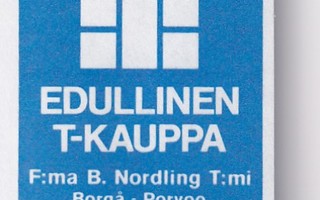 Borgå  - Porvoo. F:ma B. Nordling T:mi   b390