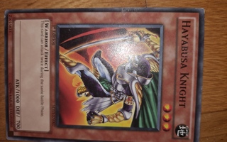 1996 Yu-Gi-Oh 1st Edition Hayabusa Knight card