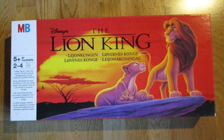 LEIJONAKUNINGAS lautapeli MB-peli Disney THE LION KING 1994