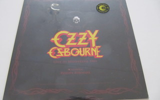 Ozzy Osbourne Live in Montreal 1981 LP UUSI Värivinyyli