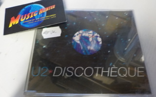 U2 - DISCOTHEQUE UUSI CDS (+)