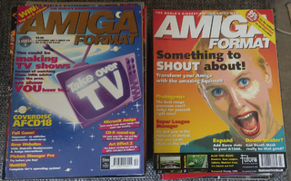 Amiga Format lehtiä 33kpl