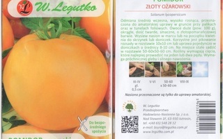 Tomaatti "Zloty Ozarowski" siemenet