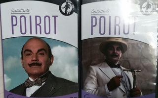 Poirot Kaudet 1 ja 2 -DVD