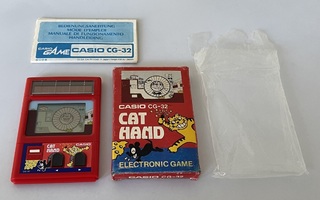 Casio Cat Hand (CG-32) elektroniikkapeli