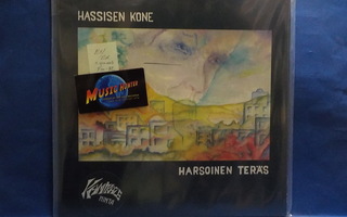 HASSISEN KONE - HARSOINEN TERÄS EX/EX 1,PAINOS FIN -82 LP