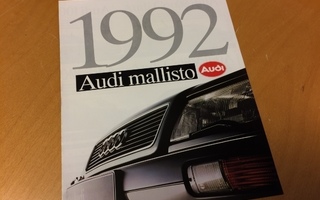 Myyntiesite - Audi mallisto 1992