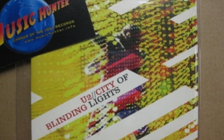 U2 - CITY OF BLINDING LIGHTS-UUSI CDS SLEEVE