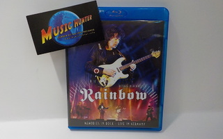 BLACKMORE'S RAINBOW - MEMORIES IN ROCK LIVE UUSI BLU-RAY