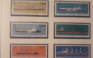 DDR 1982 - Laivoja (6)  ++