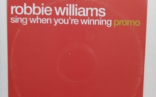 CD Robbie Williams - Sing when you`re winning (promo) Sis.pk