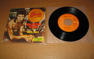 David Bowie 7" Diamond Dogs/Holy, Holy, PS v.1974