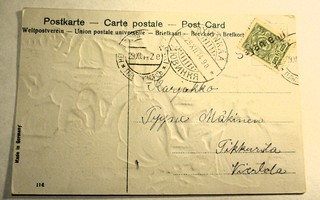 1914 Sajaniemi rivil rahakortilla